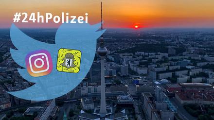 Zum fünften Mal führt die Polizei Berlin ihre Twitter-Aktion #24hPolizei durch.