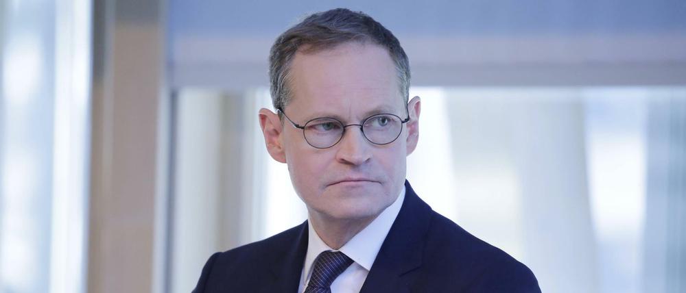 Michael Müller (SPD) ist momentan offenbar nicht gut auf seine Koalitionspartner zu sprechen.