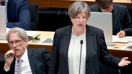 Katrin Lompscher (Linke), Berlins Stadtentwicklungssenatorin.