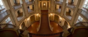 Die Eingangshalle des Kammergerichtes Berlin.