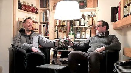 Marcus Weber (l.) und Uwe Wagmüller haben die Messe "Finest Whisky Deluxe" ins Leben gerufen.