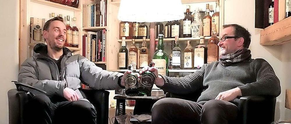 Marcus Weber (l.) und Uwe Wagmüller haben die Messe "Finest Whisky Deluxe" ins Leben gerufen. 