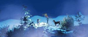 In Ian Chengs Computerspiel-Trilogie "Emissaries" sind Mitglieder einer frühzeitlichen Gemeinschaft die Protagonisten.