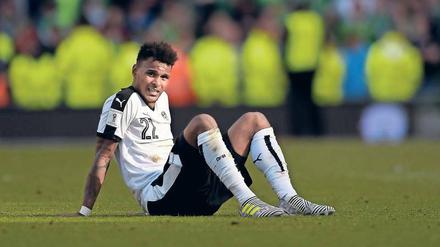 Valentino Lazaro, 22, hat sich in seinem ersten Jahr bei Hertha BSC schnell zum Stammspieler entwickelt, fällt gegen Deutschland aber verletzt aus. 