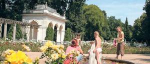 Der Pankower Bürgerpark war früher eine Idylle – von den darüber hinwegrauschenden Flugzeugen mal abgesehen.