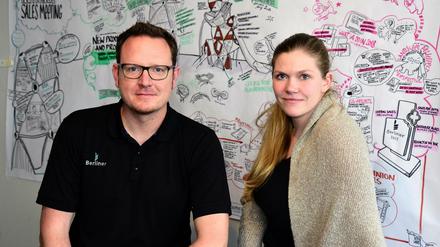 Nicht nur privat ein gutes Team. David und Julia Köhler leiten die Berliner Seilfabrik.