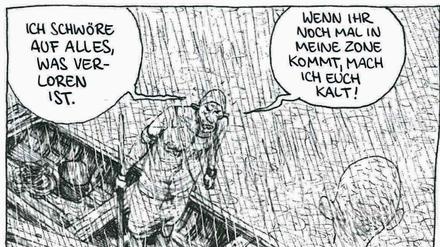 Nach der Apokalypse: Eine Seite aus „Die Welt der Söhne“.