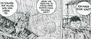 Nach der Apokalypse: Eine Seite aus „Die Welt der Söhne“.