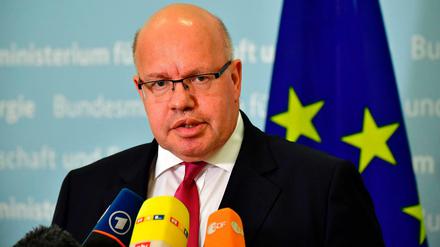 Bundeswirtschaftsminister und ehemaliger Flüchtlingskoordinator Peter Altmaier (CDU). 