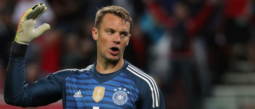 Torwart Manuel Neuer war natürlich nicht zufrieden.