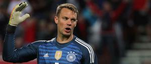 Torwart Manuel Neuer war natürlich nicht zufrieden.