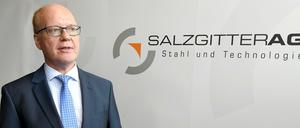 Heinz Jörg Fuhrmann, Vorsitzender des Vorstandes Salzgitter AG, verurteilt das Vorgehen der USA.