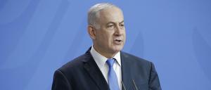 Israels Ministerpräsident Benjamin Netanjahu. 