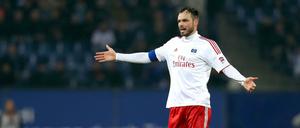Pech gehabt. Auch Heiko Westermann, hier im HSV-Trikot, verpasste schon eine sicher geglaubte Turnierteilnahme mit dem DFB-Team.