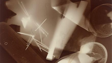 László Moholy-Nagy: Fotogramm von 1923/25