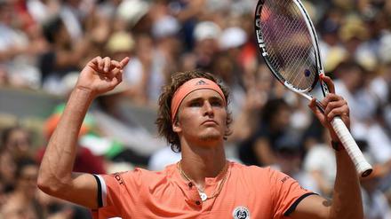 Marathon-Mann. Alexander Zverev ist in Fünfsatz-Matches plötzlich unschlagbar und steht nun erstmals in einem Grand-Slam-Viertelfinale.