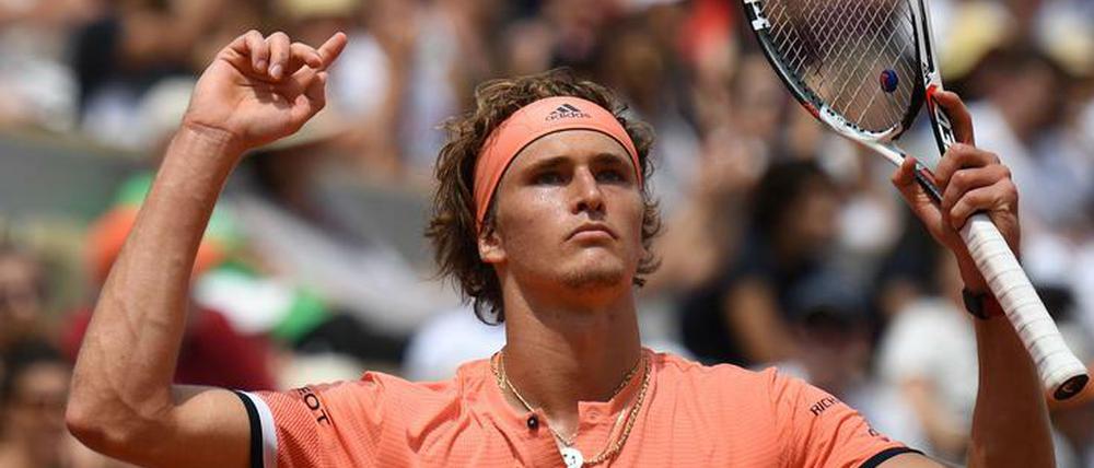 Marathon-Mann. Alexander Zverev ist in Fünfsatz-Matches plötzlich unschlagbar und steht nun erstmals in einem Grand-Slam-Viertelfinale.