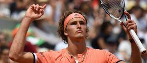 Marathon-Mann. Alexander Zverev ist in Fünfsatz-Matches plötzlich unschlagbar und steht nun erstmals in einem Grand-Slam-Viertelfinale.