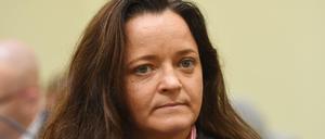 Die als Mittäterin angeklagte Beate Zschäpe. 