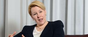 Franziska Giffey (SPD), Bundesministerin für Familie, Senioren, Frauen und Jugend