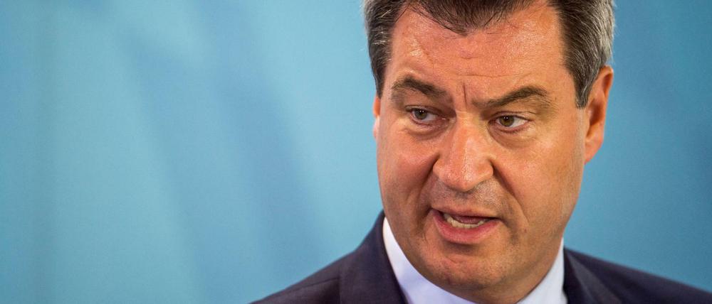 Ministerpräsident von Bayern, Markus Söder (CSU).
