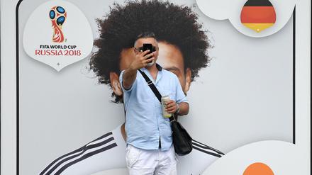 Auch während der WM nicht zu sehen. Leroy Sané (nicht der Selfie-Mann).
