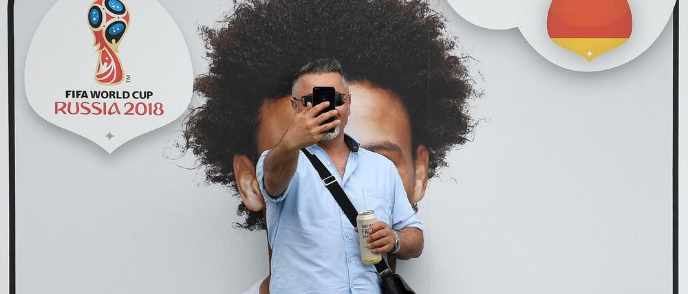 Auch während der WM nicht zu sehen. Leroy Sané (nicht der Selfie-Mann).