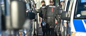 Polizeieinsatz (Symbolbild).