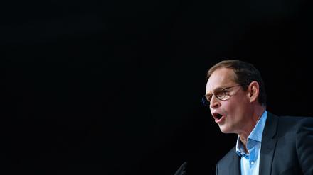 Auf dem Parteitag am Sonnabend will sich Michael Müller als SPD-Landesvorsitzender bestätigen lassen.