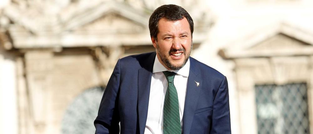Matteo Salvini will auch das Dublin-Abkommen mit der EU neu verhandeln.