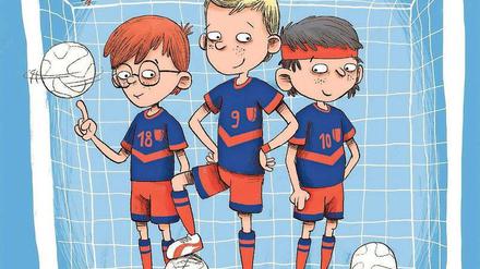 Im ersten Band der "Kickerbande" muss Finn lernen, den Neuen im Team mit seinem besten Kumpel "zu teilen". 