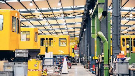 Die alten U-Bahnzüge der Baureihe F79 lassen sich nur noch zum Teil reparieren. Die BVG braucht dringend Ersatz. 