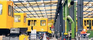 Die alten U-Bahnzüge der Baureihe F79 lassen sich nur noch zum Teil reparieren. Die BVG braucht dringend Ersatz.