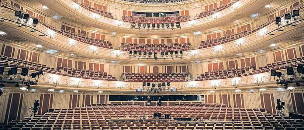 Innenansicht: Die Staatsoper unter den Linden.