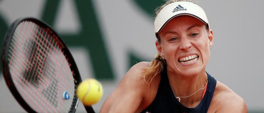 Angelique Kerber kämpfte, am Ende fehlte er aber die nötige Spritzigkeit.