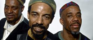 Die Last Poets 1994: Abiodun Oyewole, Jalal Mansur Nuriddin und Sulaiman El-Hadi (von links).