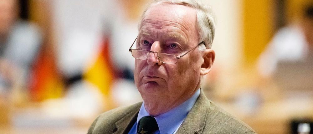 Alexander Gauland nahm am Samstag am Bundeskongress der Jungen Alternative (JA) für Deutschland teil.