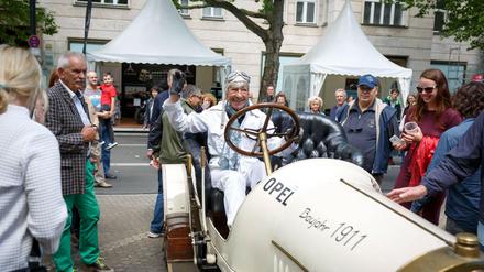 Heidi Hetzer machte letztes Jahr auch mit. 