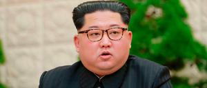 Nordkoreas Machthaber Kim Jong Un.