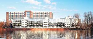 Traditionsreicher Standort. Das „Dock 100“ liegt auf dem riesigen Areal der einstigen Borsig-Werke. 