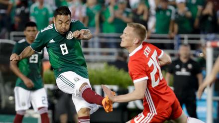 Auch Frankfurts Marco Fabian fährt mit der mexikanischen Nationalmannschaft zur WM.