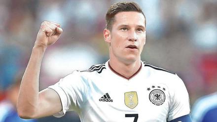 Julian Draxler, 24, hat für Deutschland bisher 43 Länderspiele bestritten.