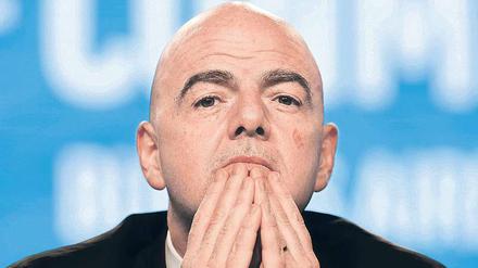 Entscheidende Woche. Gianni Infantino braucht dringend Erfolge. 