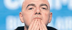 Entscheidende Woche. Gianni Infantino braucht dringend Erfolge. 