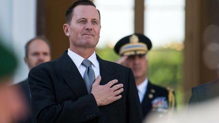Hand aufs Herz. Richard Grenell, neuer US-Botschafter in Deutschland.
