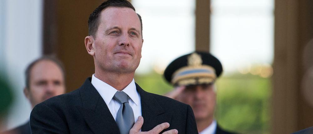 Hand aufs Herz. Richard Grenell, neuer US-Botschafter in Deutschland.