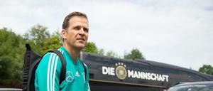 Abhaker. Oliver Bierhoff will über manche Themen nicht mehr reden.