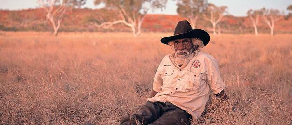 Apokalypse Now. In dem 360-Grad-Film „Collisions“ von Lynette Wallworth leidet ein Aborigine (Nyarri Morgan) an den Folgen eines Atomtests.