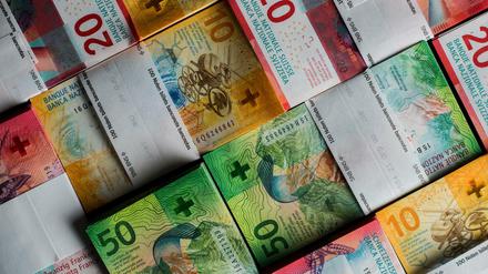 Banknoten der Schweizerischen Nationalbank (Symbolbild)
