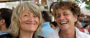 Alice Schwarzer und Bettina Flitner
